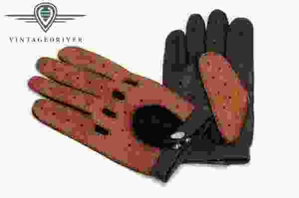 Fahrerhandschuh aus Peccary Leder